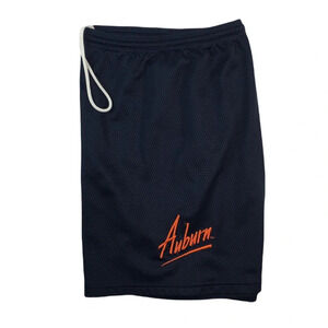 SH518 Men’s SPORTS STAR AUBURN Tigers Athletic Mesh Gym Shorts XL